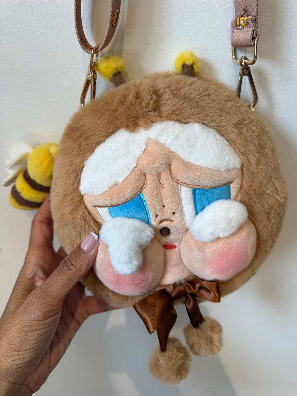 Popmart crybaby big head bag in I’ll bring you a flower